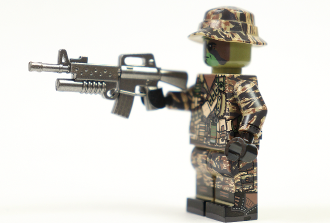 Set of 6 Vietnam War minifigures