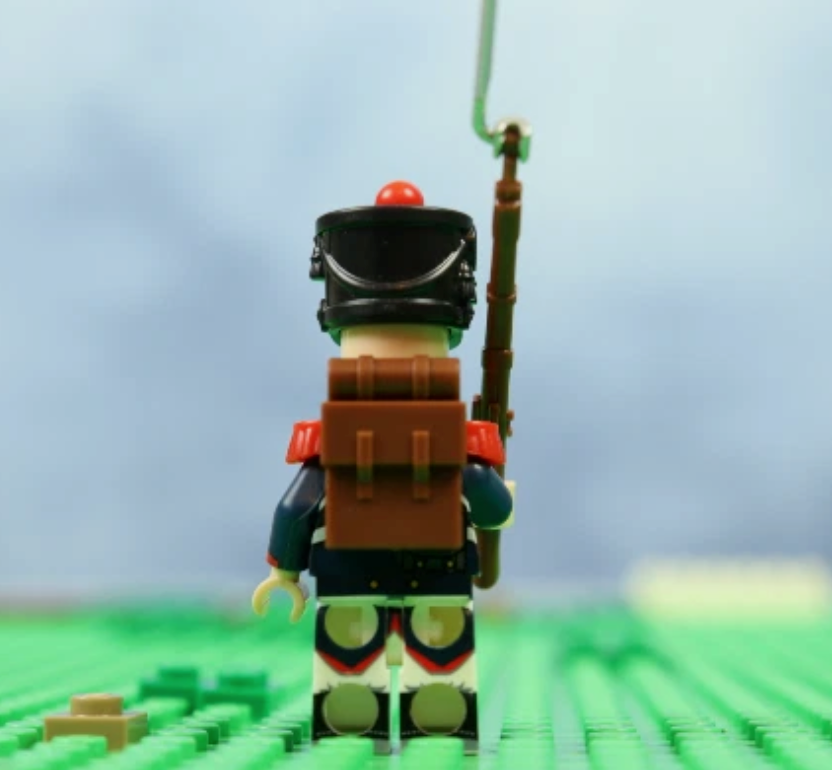 5 x Napoleonic French fusilier soldiers