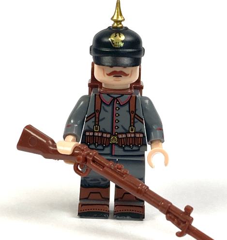 German WW1 soldier - early period of war