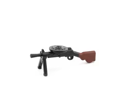 WW2 DP-28 light machine gun