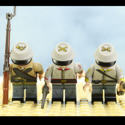 US Civil war soldiers - set of 6 (3 for each side)