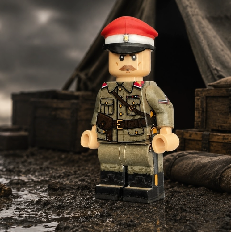 Drozdovets v2 - Russian White Army Officer | Civil War Minifigure