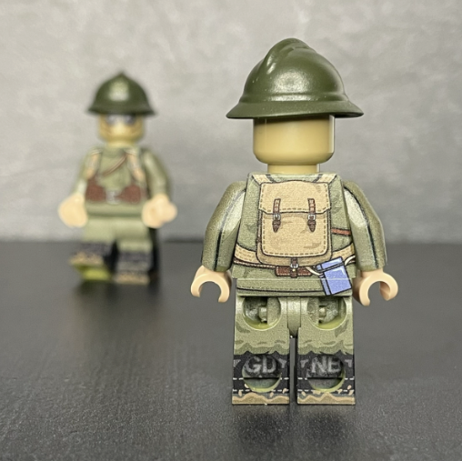 The Russian Expeditionary Force in France | WWI Minifigure