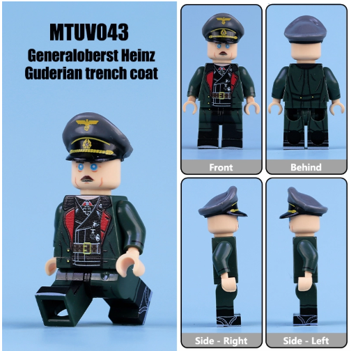 Heinz Guderian – WW2 German Panzer General Toy Figure (Collector's item)