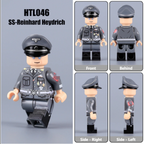 Reinhard Heydrich – WW2 SS General Toy Figure (Collectible item)