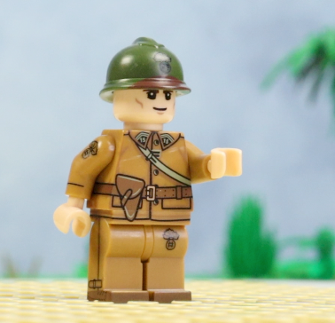 French WW2 squad (4 toy soldiers)