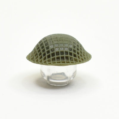 British Brodie Helmet With Camo Net