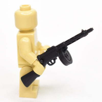 Suomi KP/-31 Submachine Gun with Drum Magazine | WW2 Toy Accessory