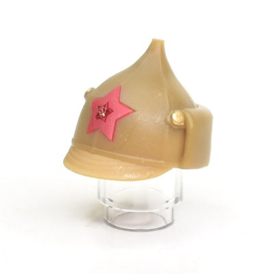 Budenovka, infantry. dark-tan