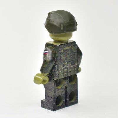 Modern Russian helmet 6B47 "Ratnik" in helmet cover, dark green
