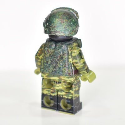 Modern Russian helmet 6B47 "Ratnik" pixel flora camo with googles