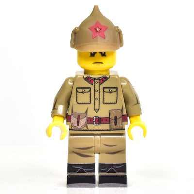 Budenovka, infantry. dark-tan