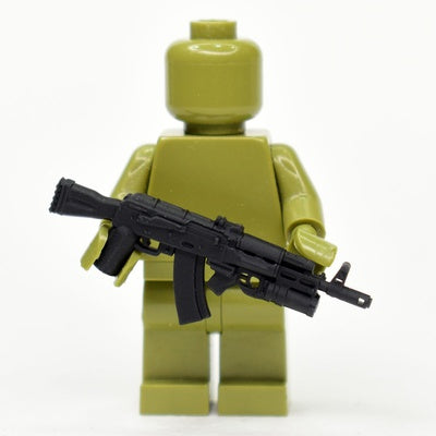 Automatic Rifle Series 1974 with Grenade Launcher | Toy Accessory for LEGO Figures