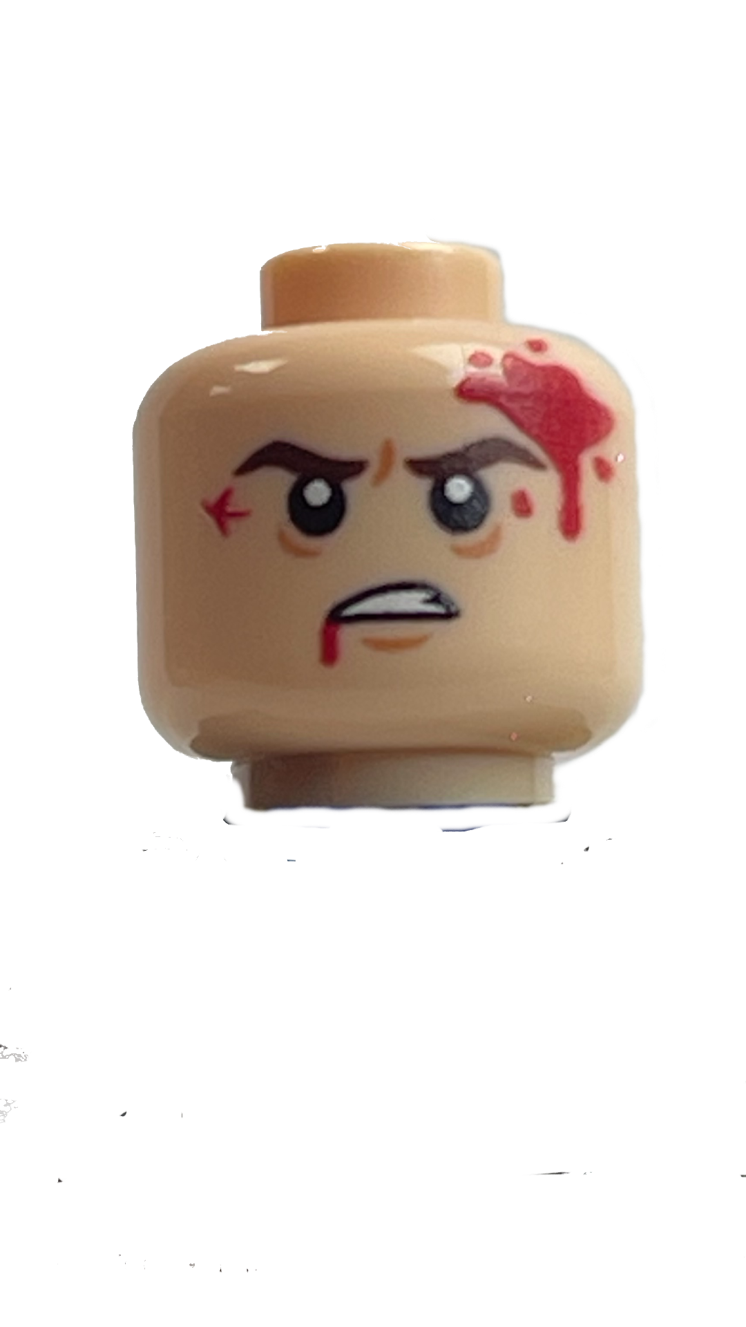 Wounded face