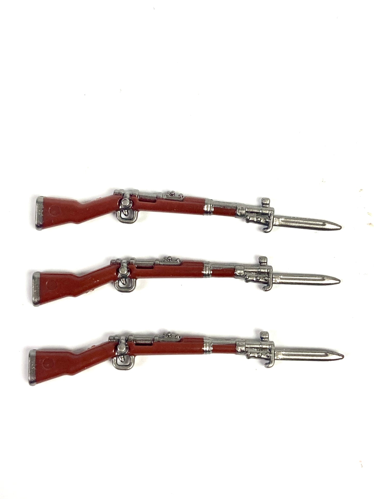 Kar 98K with bayonet (set of 3 toy rifles)
