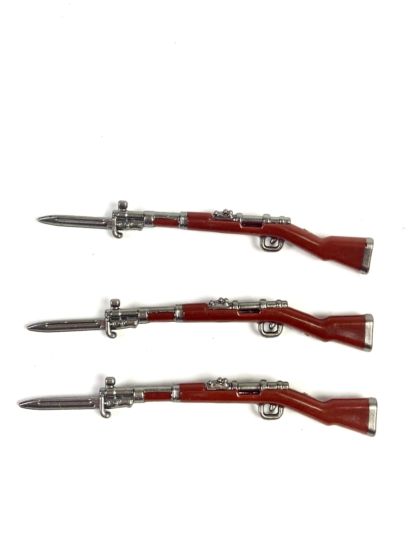 Kar 98K with bayonet (set of 3 toy rifles)