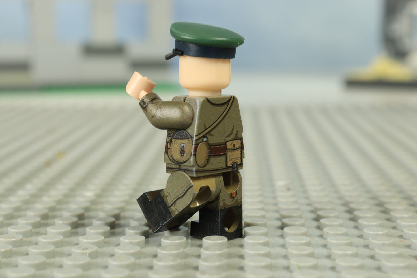 WW2 Soviet Border guard soldiers (Original LEGO custom minifigures)