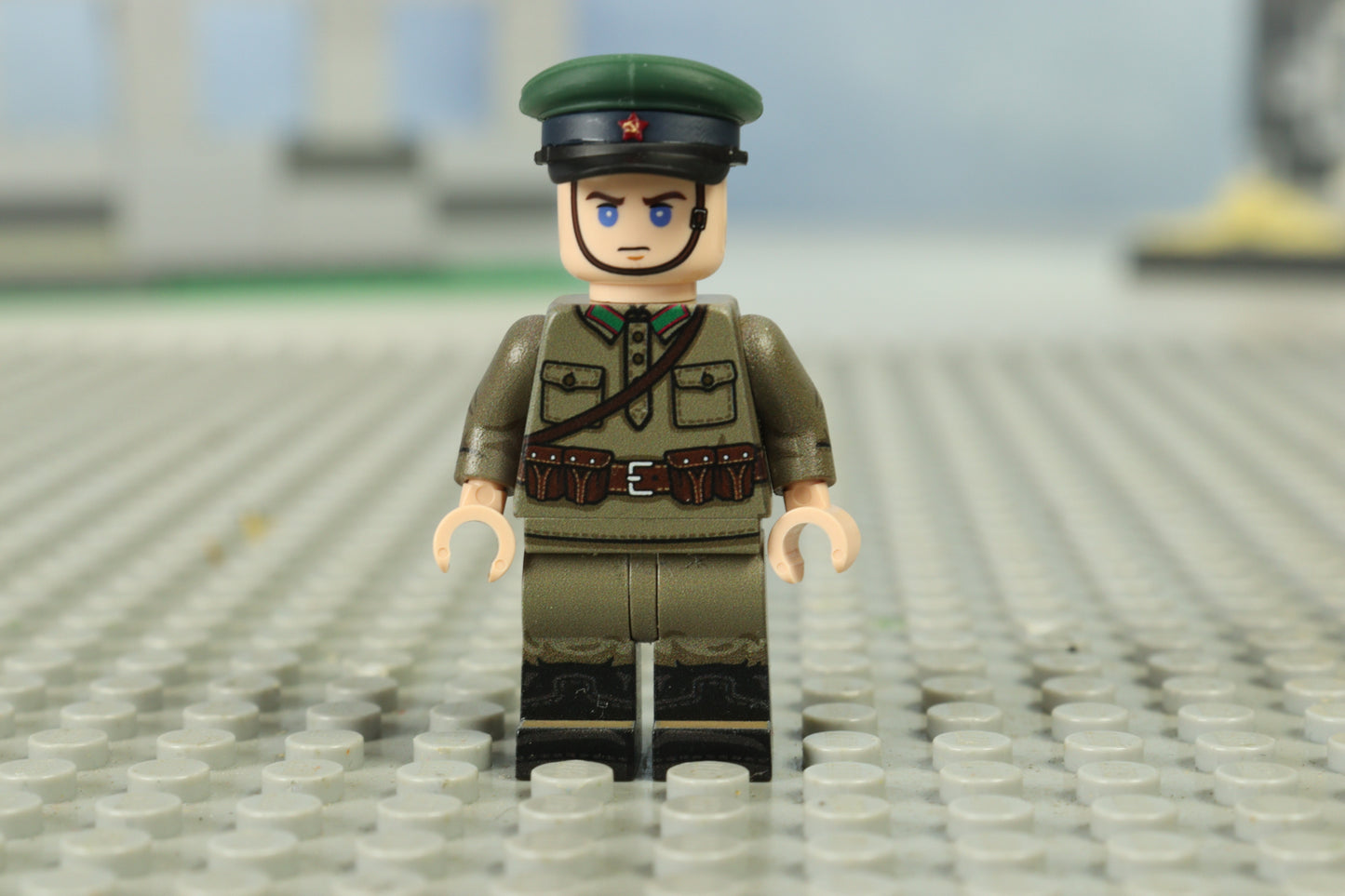 WW2 Soviet Border guard soldiers (Original LEGO custom minifigures)