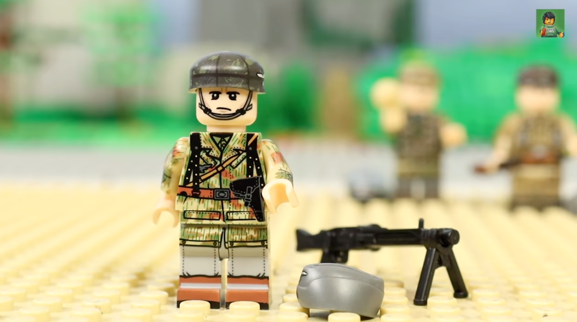 WW2 Fallschirmjäger, German army toy soldiers