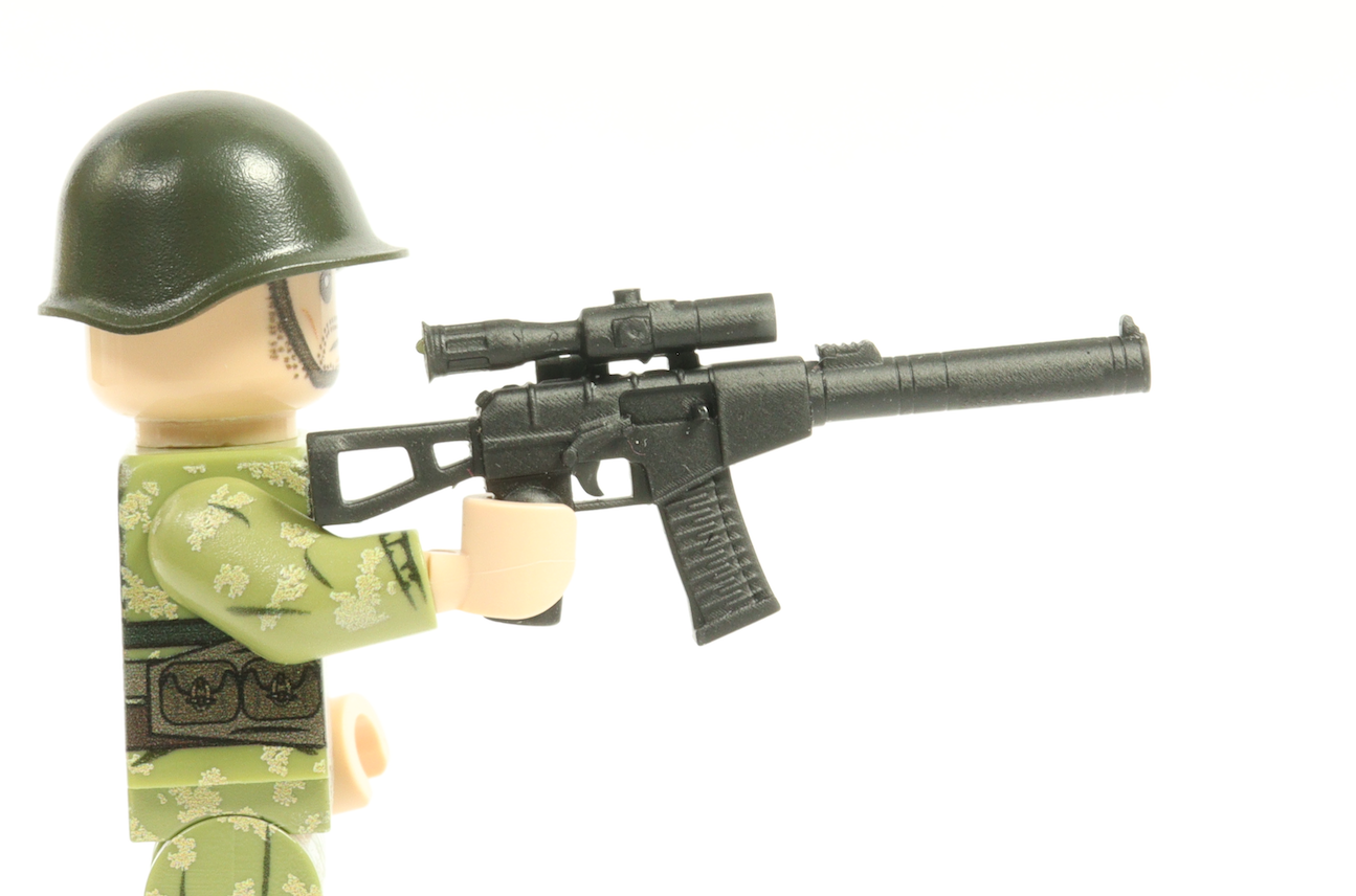 AC VAL rifle with scope