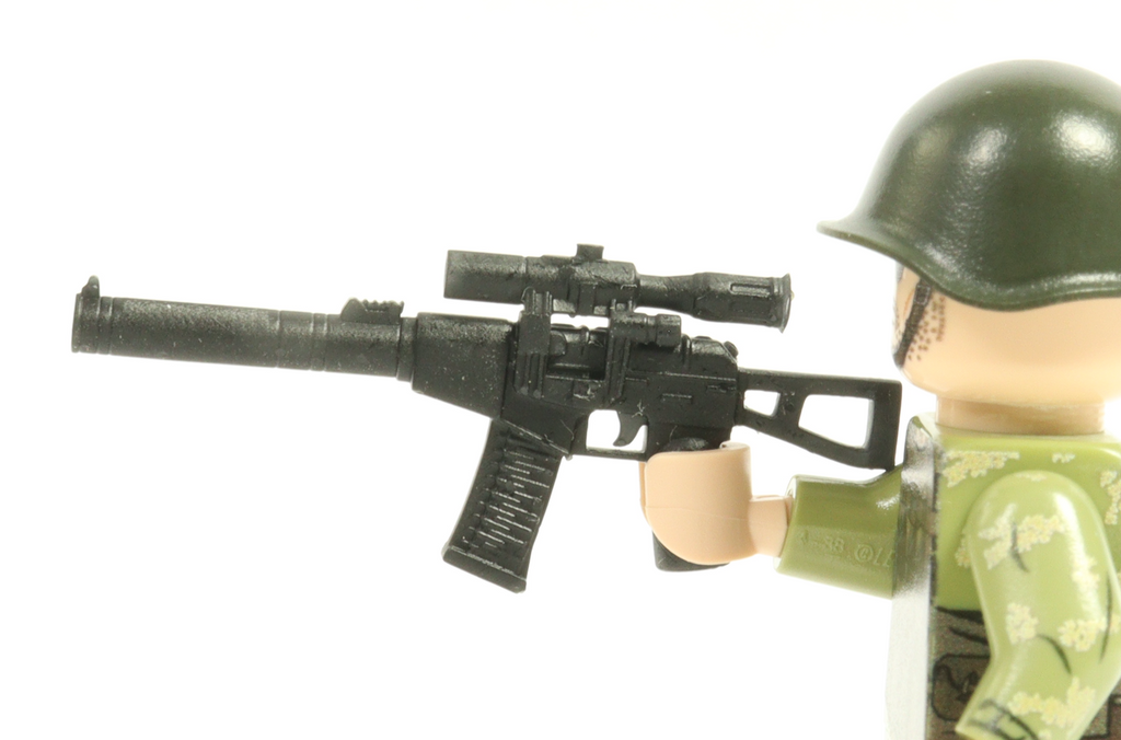 AC VAL rifle with scope