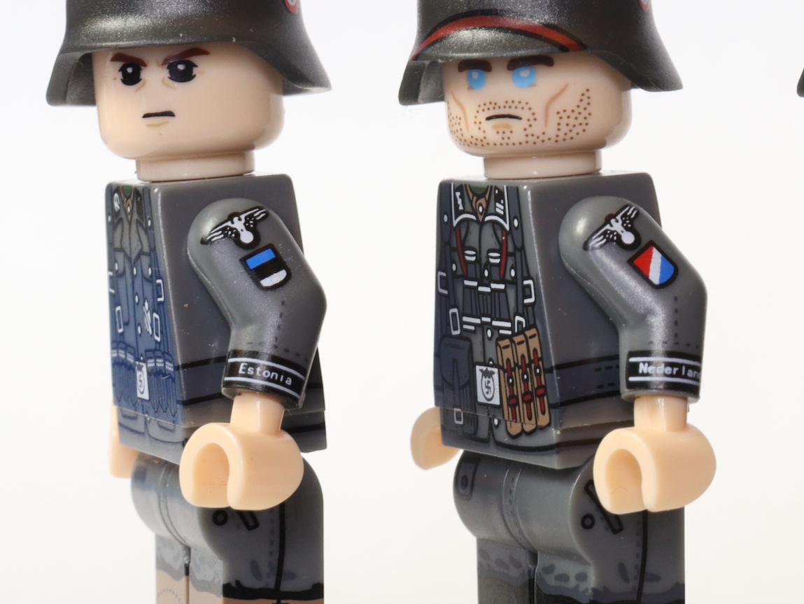 WW2 German International vonunteers (set of 4 minifigures)