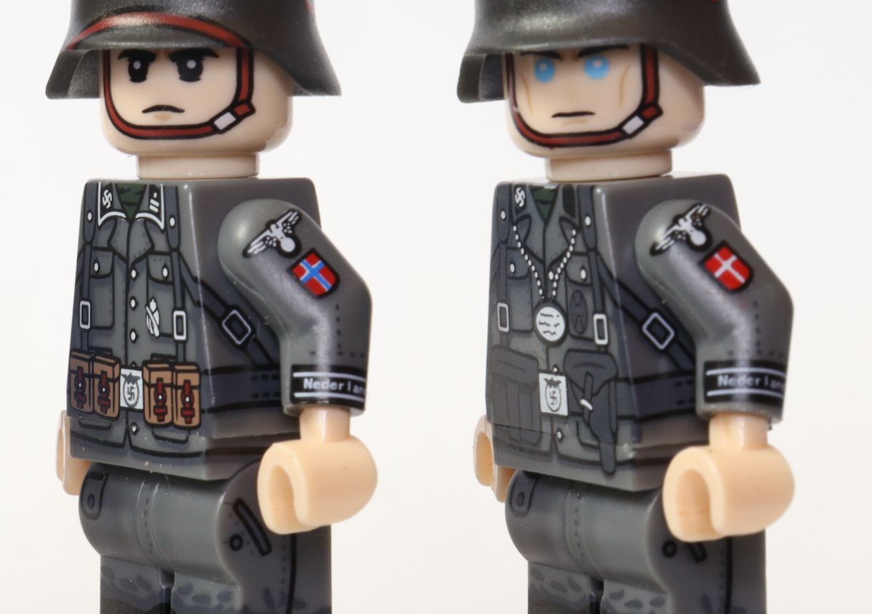 WW2 German International volunteers (set of 4 minifigures)