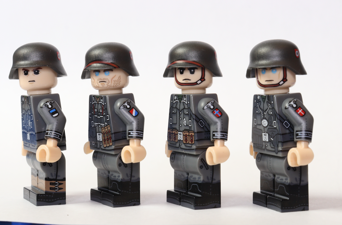 WW2 German International volunteers (set of 4 minifigures)