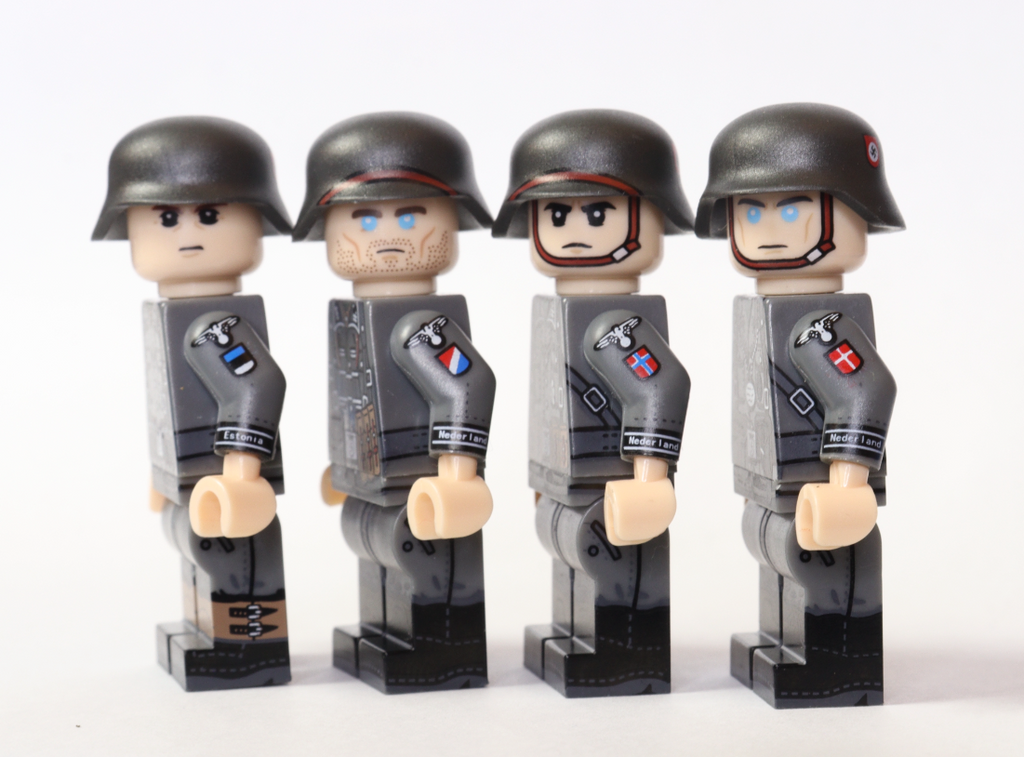 WW2 German International vonunteers (set of 4 minifigures)