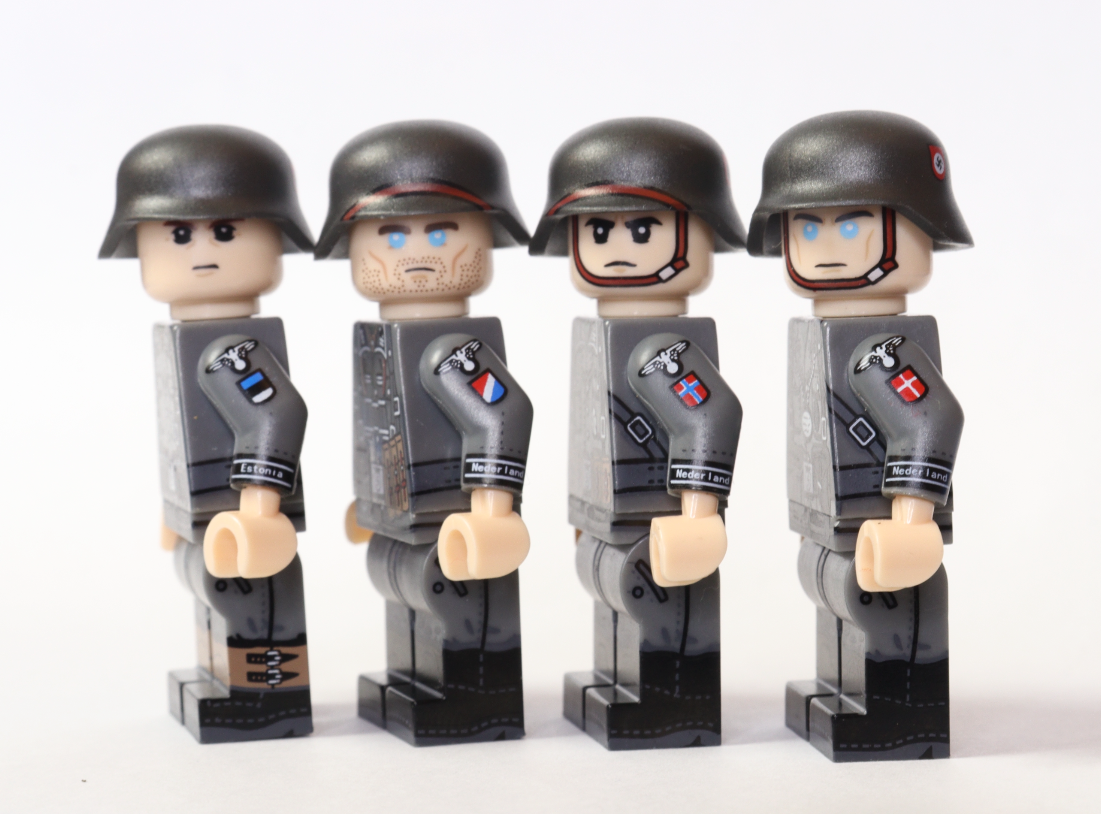 WW2 German International vonunteers (set of 4 minifigures)
