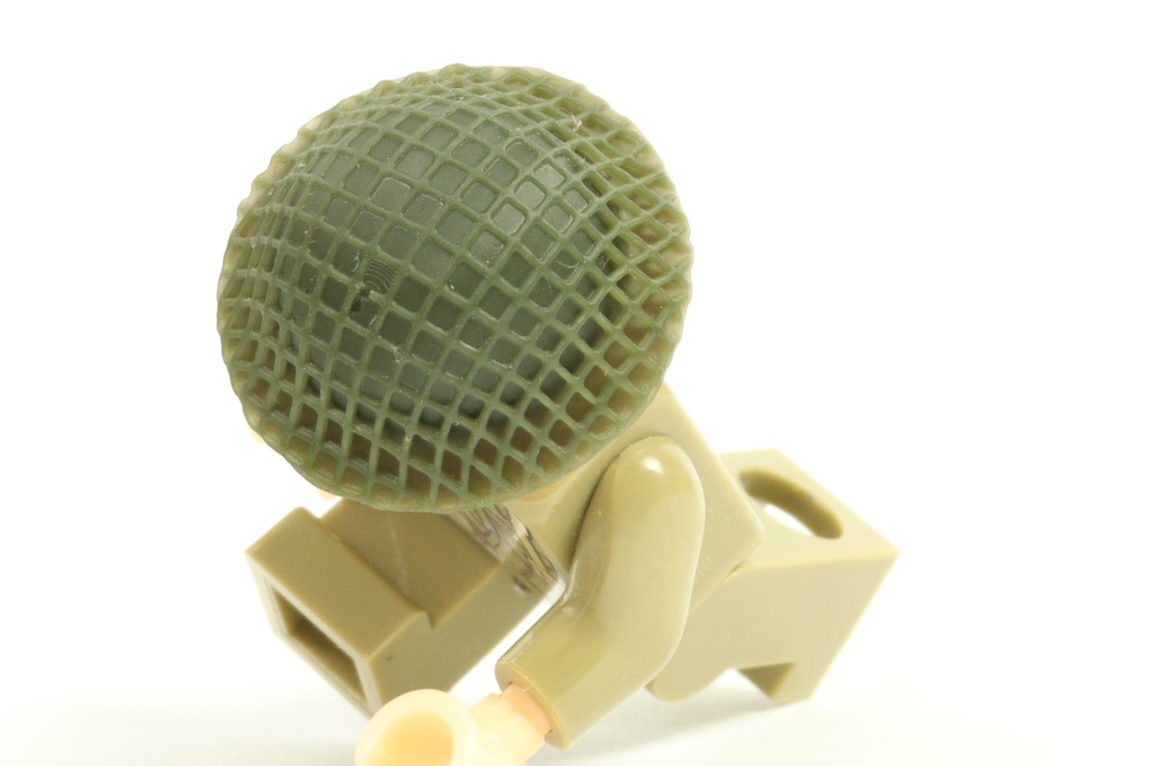 British Brodie Helmet With Camo Net