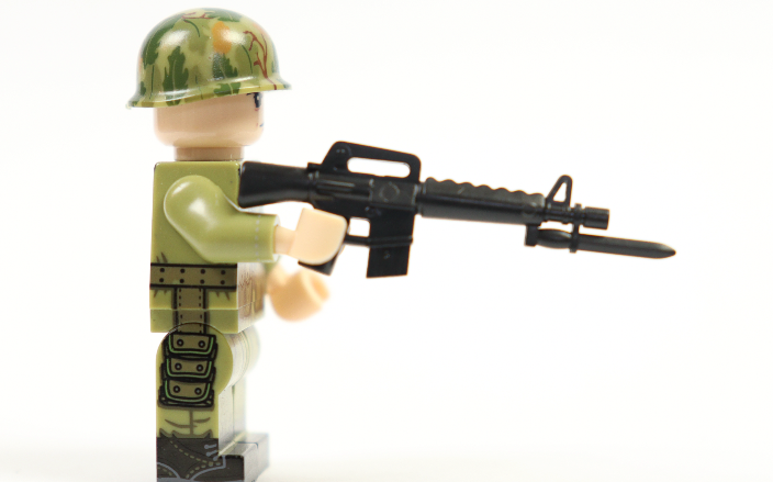 Set of 6 Vietnam War minifigures
