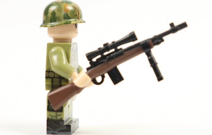 Set of 6 Vietnam War minifigures
