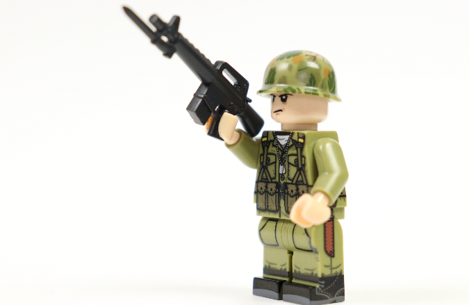 Set of 6 Vietnam War minifigures
