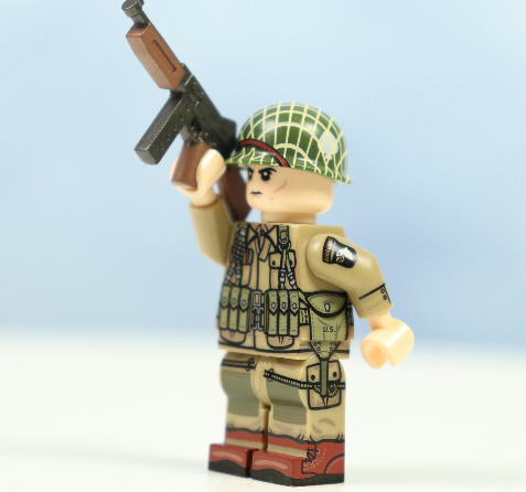 WW2 set of 6 US army 101st Airborne soldiers