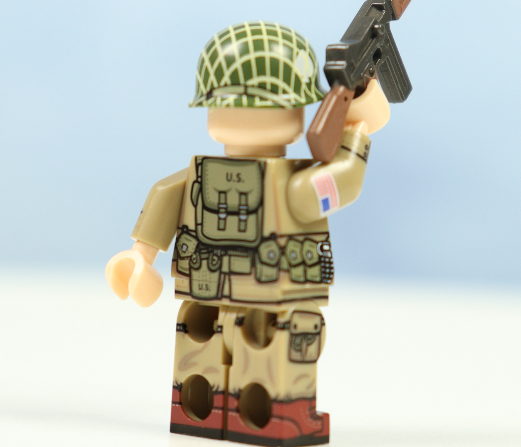 WW2 set of 6 US army 101st Airborne soldiers