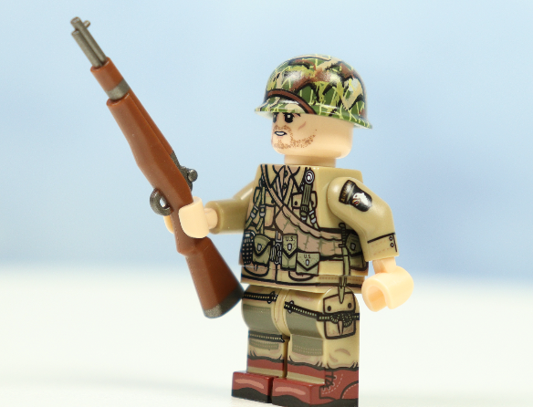 WW2 set of 6 US army 101st Airborne soldiers