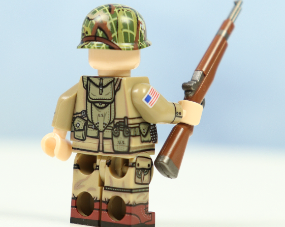 WW2 set of 6 US army 101st Airborne soldiers