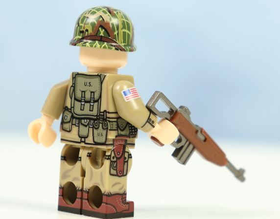 WW2 set of 6 US army 101st Airborne soldiers