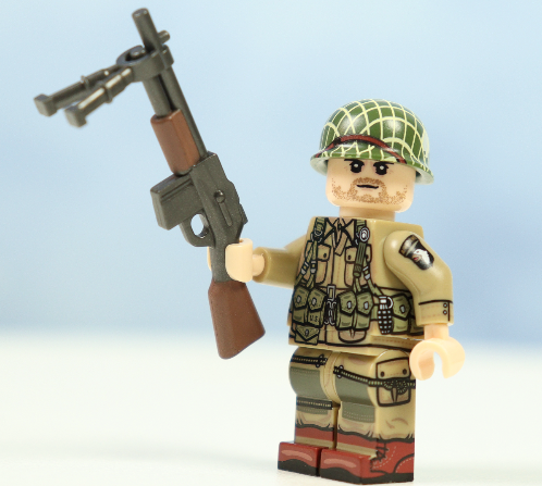 WW2 set of 6 US army 101st Airborne soldiers