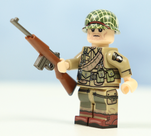 WW2 set of 6 US army 101st Airborne soldiers