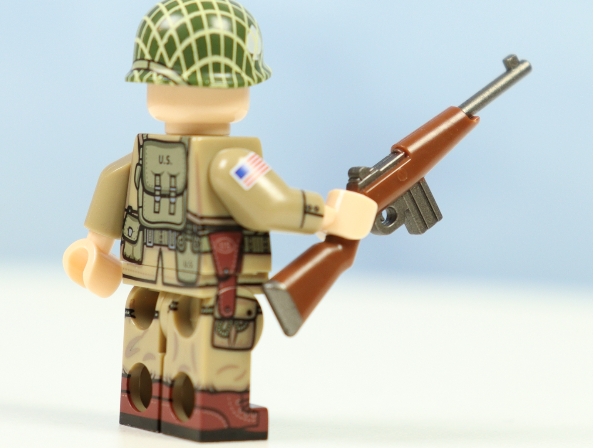 WW2 set of 6 US army 101st Airborne soldiers