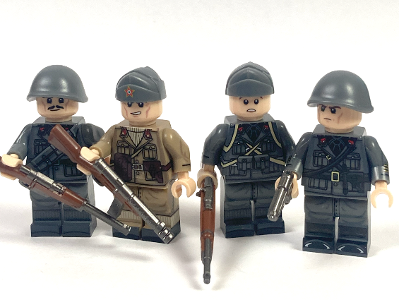 WW2 Set 4 Italian soldiers