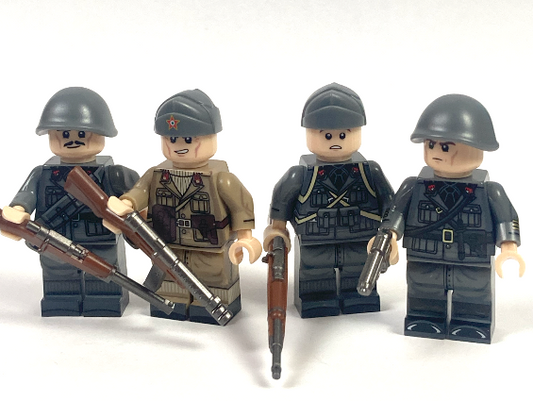WW2 Set 4 Italian soldiers