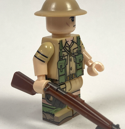 WW2, Set of 6 British soldiers