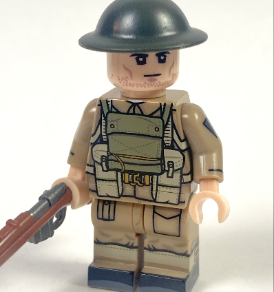 WW2, Set of 6 British soldiers