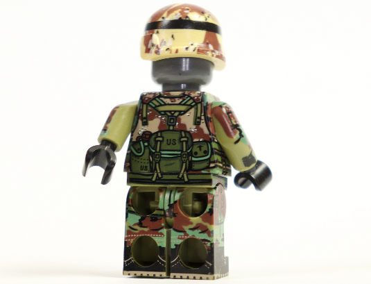 US Iraq War soldiers , set of 3 toy soldiers