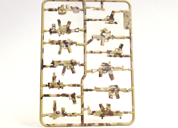 US Iraq War soldiers , set of 3 toy soldiers