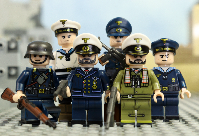 WW2 x6  German Kriegsmarine (Set of 6 toy soldiers)