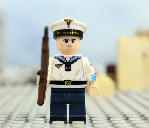 WW2 x6  German Kriegsmarine (Set of 6 toy soldiers)